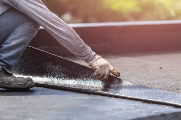 Professional Waterproofing technician working in Melrose, OH
